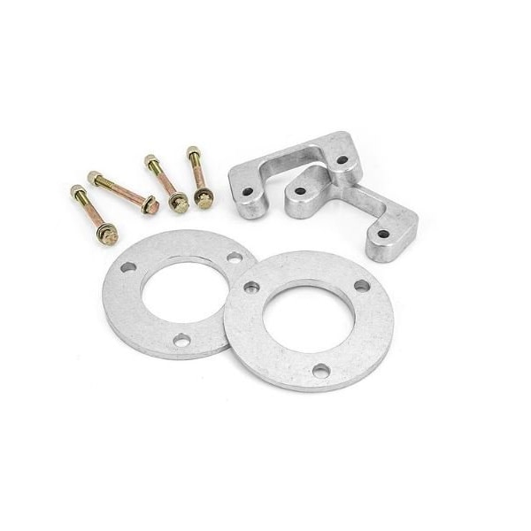 LEVELING KIT 3 Inch Lift; Strut Spacers; With Lower Spacers and Angled Top Spacers